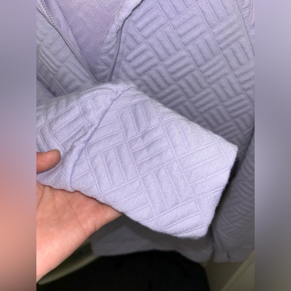 Nine West active purple pullover w/hood..size 1X..(NWT) - Picture 5 of 11